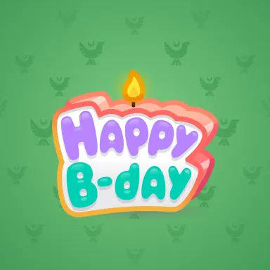 B-Day Candle