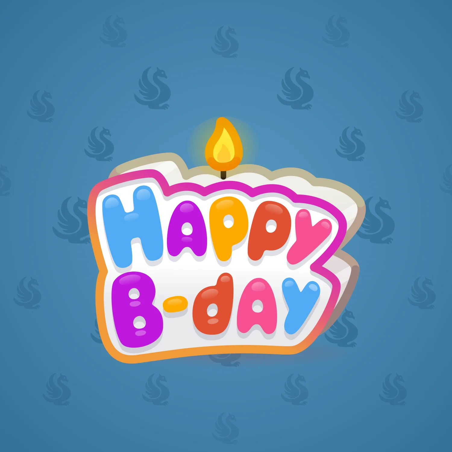B-Day Candle #220391