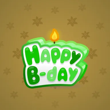 B-Day Candle