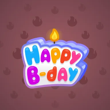 B-Day Candle