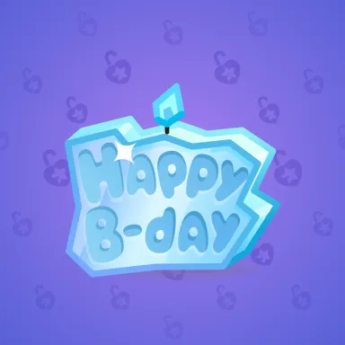 B-Day Candle #222141