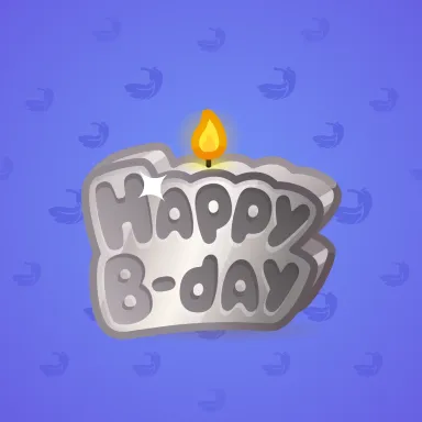B-Day Candle #223603