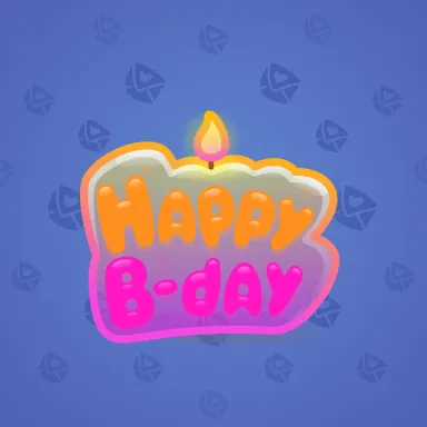 B-Day Candle #223670