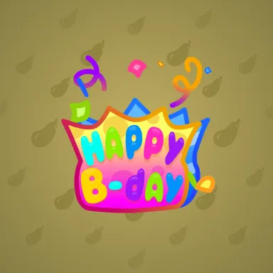 B-Day Candle