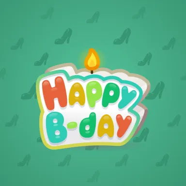 B-Day Candle