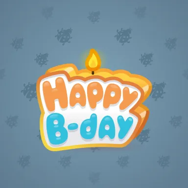 B-Day Candle