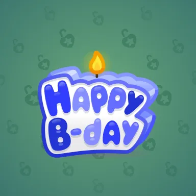 B-Day Candle