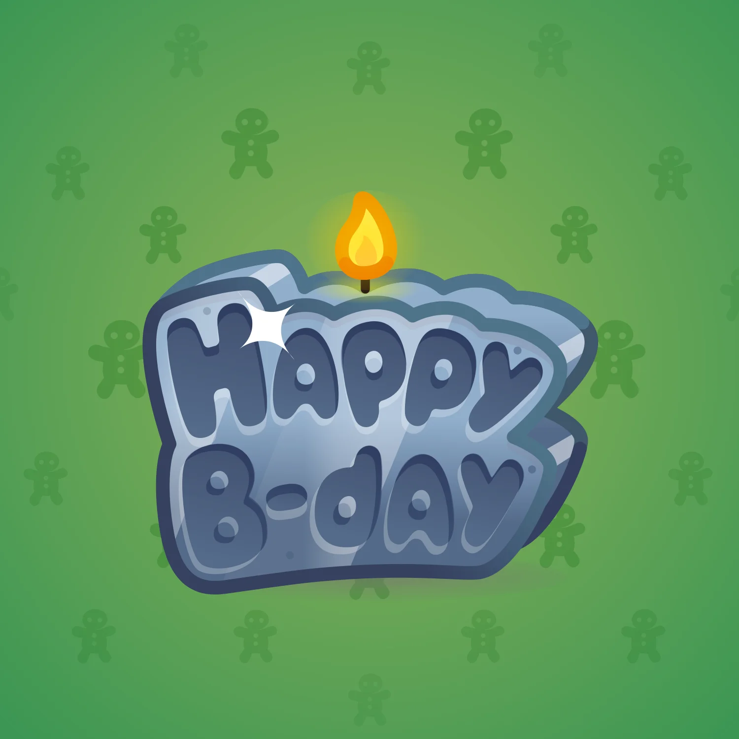 B-Day Candle #226465