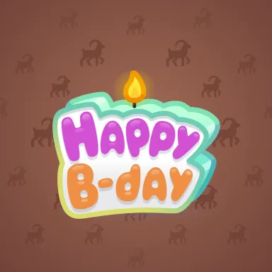 B-Day Candle