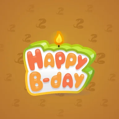 B-Day Candle