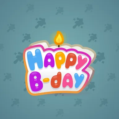 B-Day Candle #22737