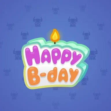 B-Day Candle #227475