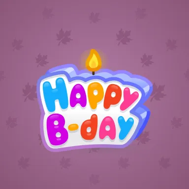 B-Day Candle