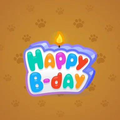 B-Day Candle