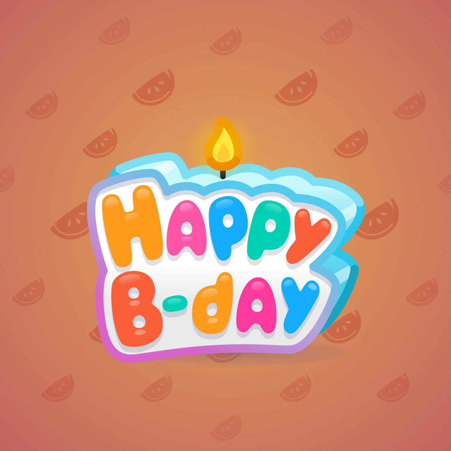 B-Day Candle #228568
