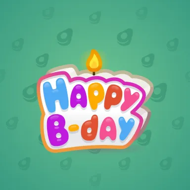 B-Day Candle