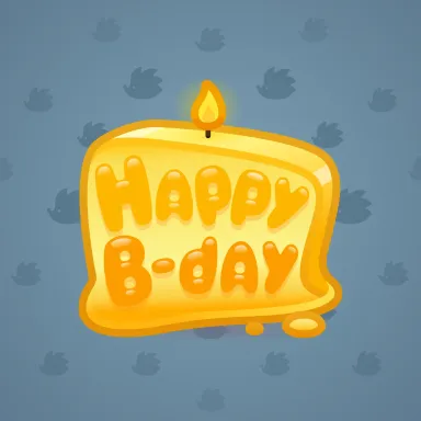 B-Day Candle