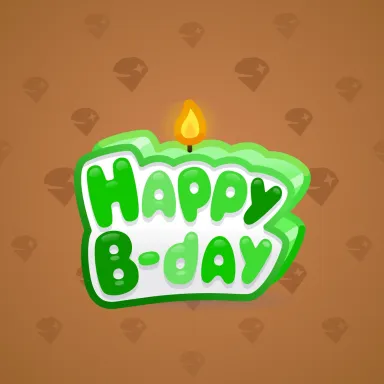 B-Day Candle