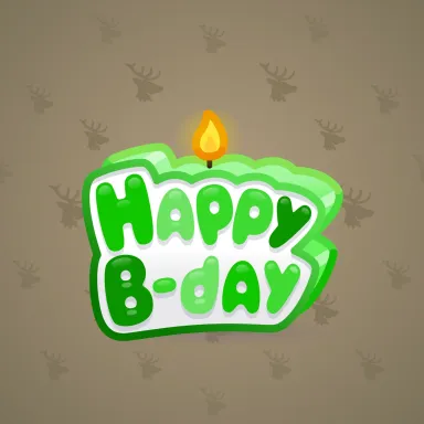 B-Day Candle