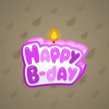 B-Day Candle