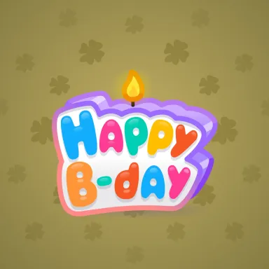 B-Day Candle