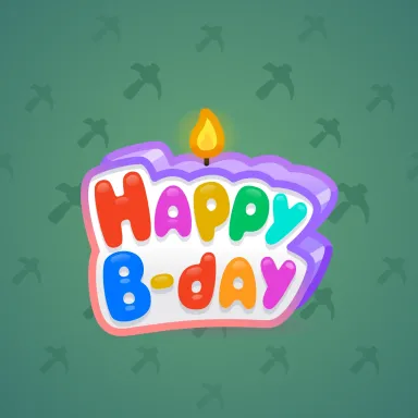 B-Day Candle #232243