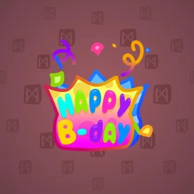 B-Day Candle