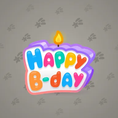 B-Day Candle