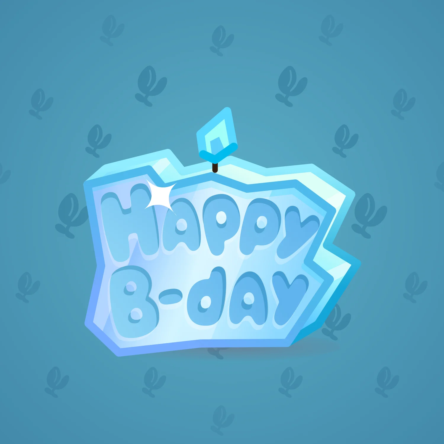 B-Day Candle