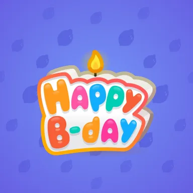 B-Day Candle