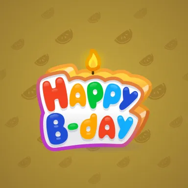 B-Day Candle