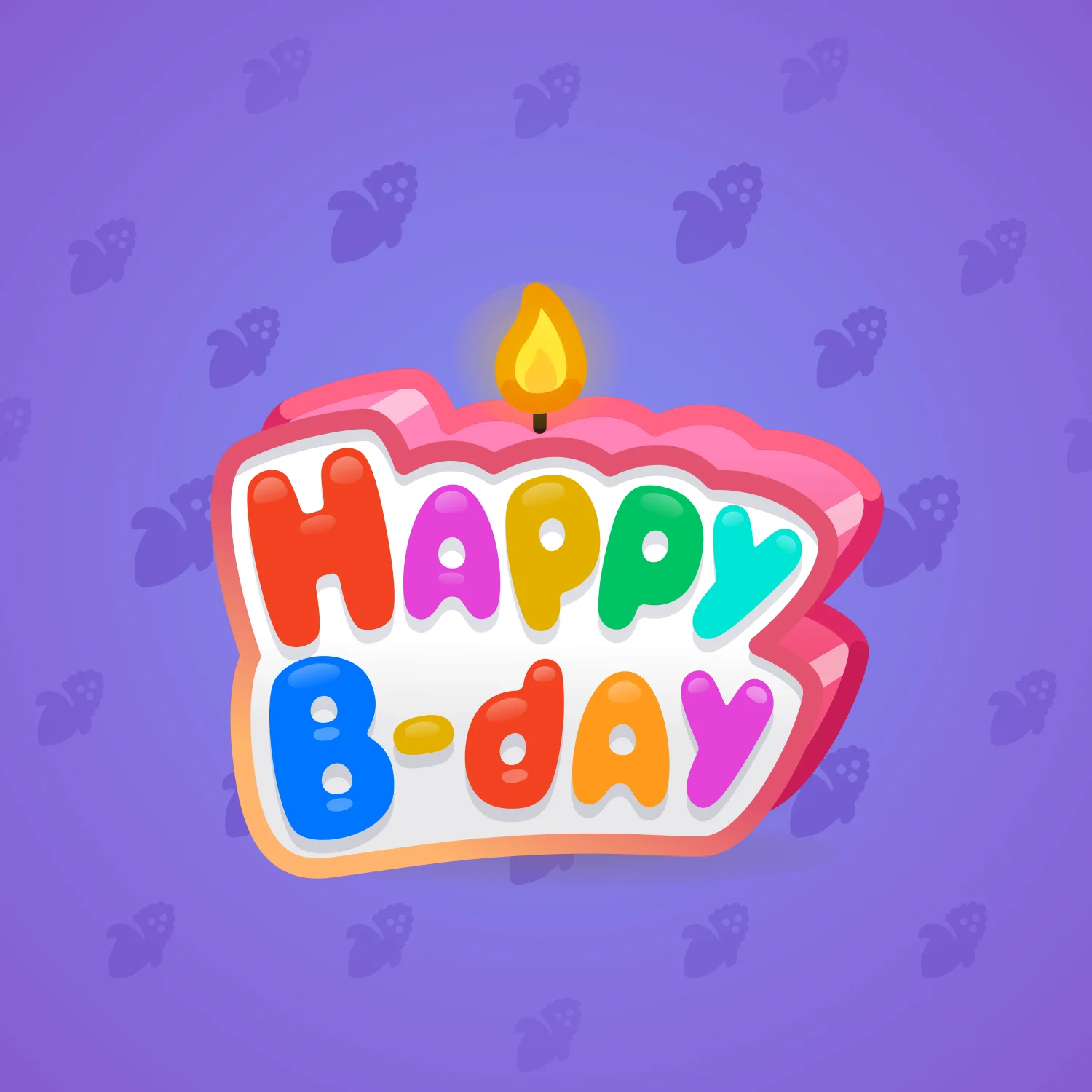 B-Day Candle #235970