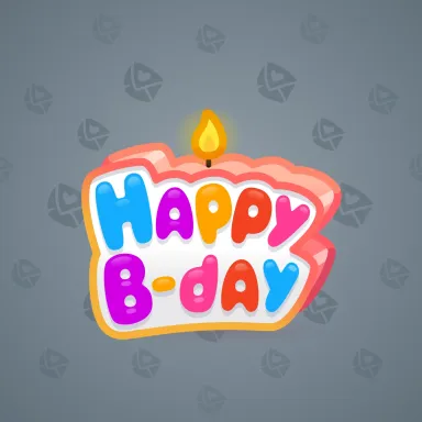 B-Day Candle