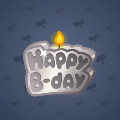 B-Day Candle