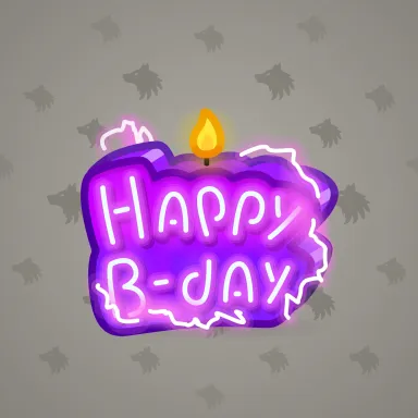 B-Day Candle #239469