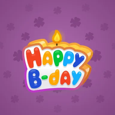 B-Day Candle #240083