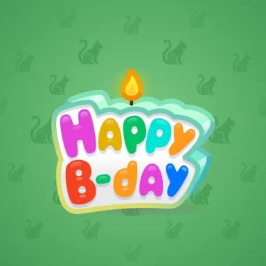 B-Day Candle