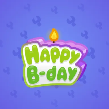 B-Day Candle