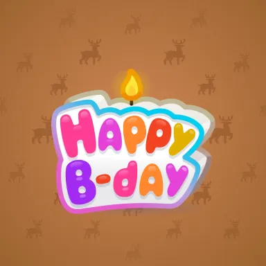 B-Day Candle