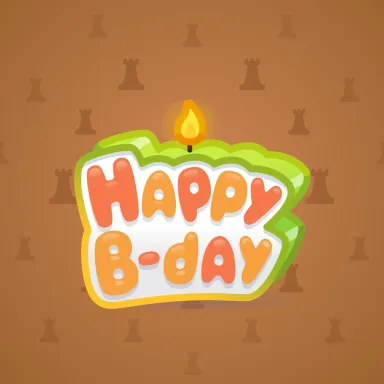 B-Day Candle