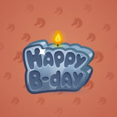 B-Day Candle