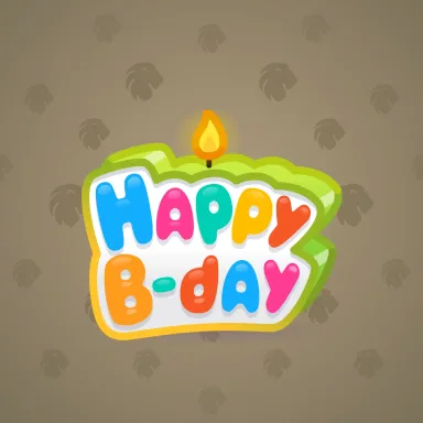 B-Day Candle