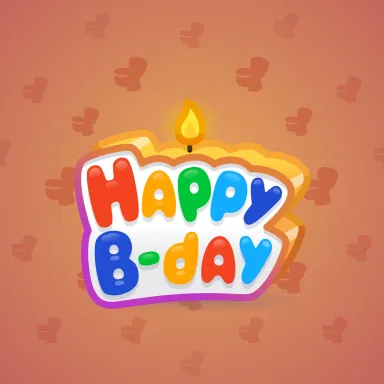 B-Day Candle #245421