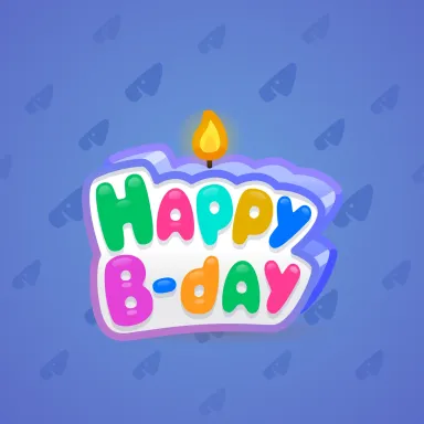 B-Day Candle #246307