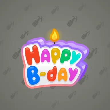 B-Day Candle