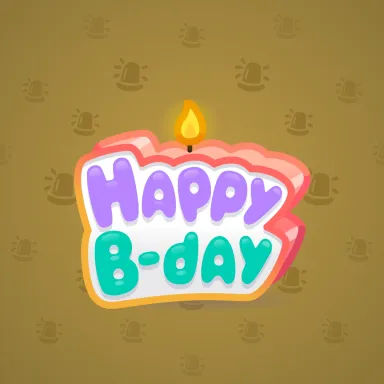 B-Day Candle