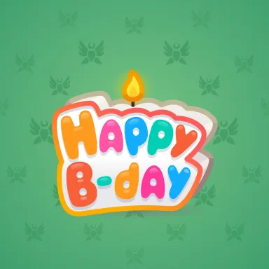 B-Day Candle