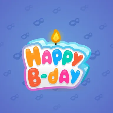 B-Day Candle