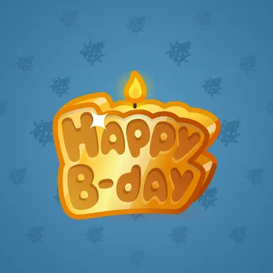 B-Day Candle