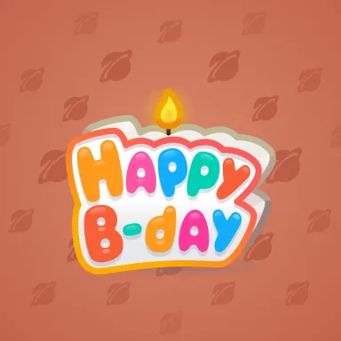 B-Day Candle #249228